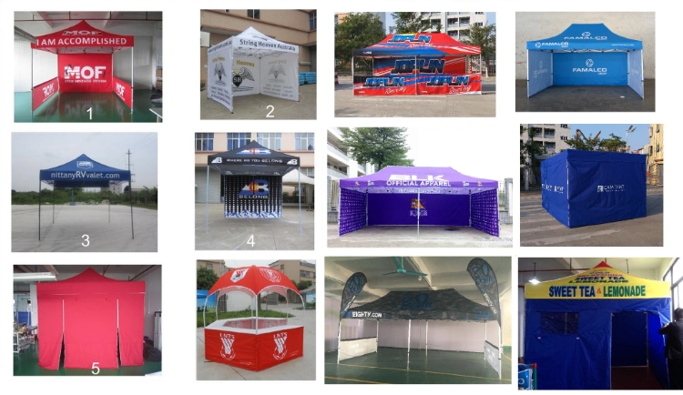 Custom Outdoor Promotion Trade Show Advertising Folding Marquee Canopy Gazebo Tent