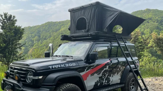 Tenda da campeggio automatica da campeggio 210 * 130 * 110 cm SUV pop-up leggero con guscio duro in alluminio cabina tetto